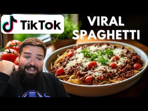 HOW TO MAKE VIRAL TIKTOK SPAGHETTI (IMPROVED RECIPE) - EASY AND DELICIOUS
