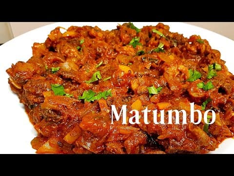 Tasty Matumbo (Tripe) Recipe