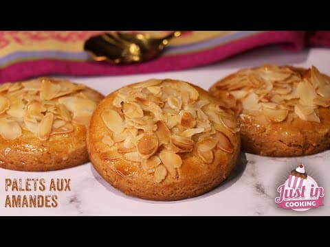 Almond and Honey Palas (French Shortbread Cookies) - Delicious French snack with medium difficulty. Perfect recipe converted from YouTube video to PDF format.