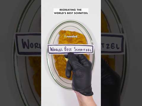 Recreating the World’s Best Schnitzel