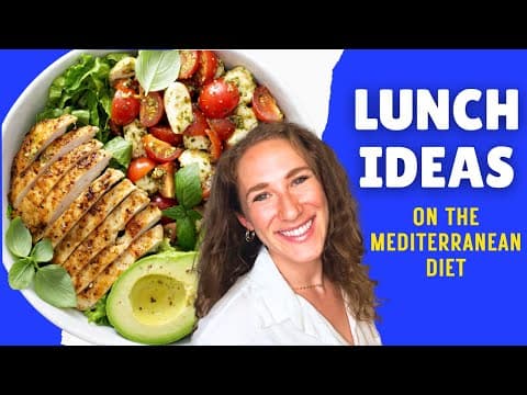 Mediterranean Diet LUNCH: top 3 foods to eat and why