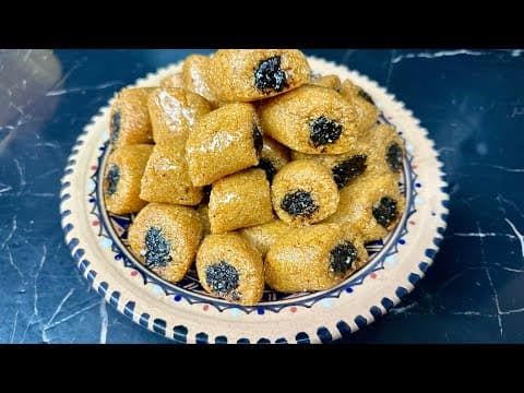 Tout ce qui est PETIT est MIGNON ! La recette de délicieux mini MAKROUT tout petit 😋