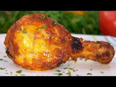 Oven-Baked Tandoori-Style Chicken Legs