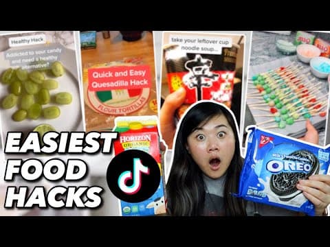 Testing VIRAL 2-INGREDIENT TIKTOK FOOD HACKS! Easy 2 Ingredient Recipes At Home