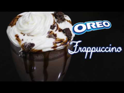 Oreo Frappuccino from Starbuck's Secret Menu, Oreo Frappe Recipe Without Ice Cream