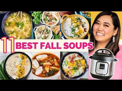 11 INCREDIBLE Soup Recipes for FALL!