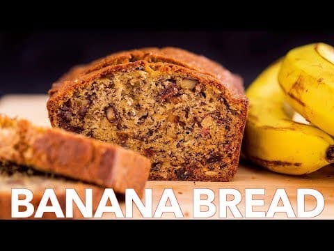 Moist Banana Bread Recipe