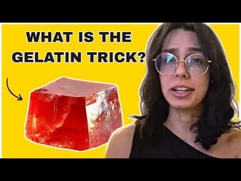 What Is the Gelatin Trick? Viral Jello Diet Trend Explained