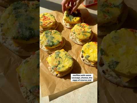 MEAL PREP BREAKFAST SANDWICHES