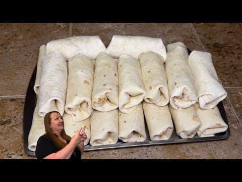 LOADED BREAKFAST BURRITOS