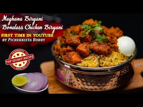 Chicken Biryani with Secret Ground Masala