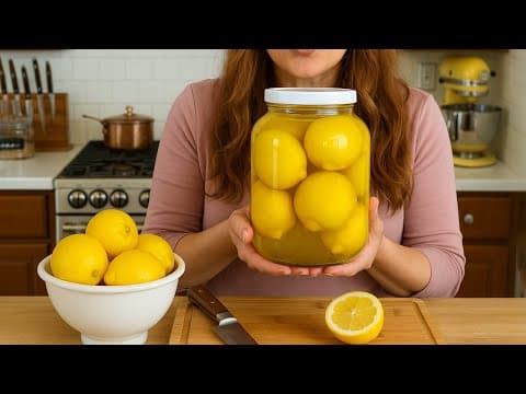 Here’s How I Store LEMONS for 1 YEAR Without Spoiling