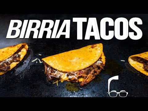 CHEESY JUICY BEEFY BIRRIA TACOS, WOW!