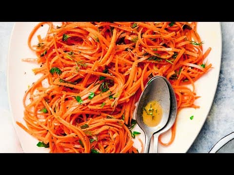 Easy Raw Carrot Salad