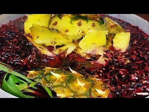 How to Make a Healthy Nigerian Zobo Recipe: Refreshing Hibiscus Drink at Home.