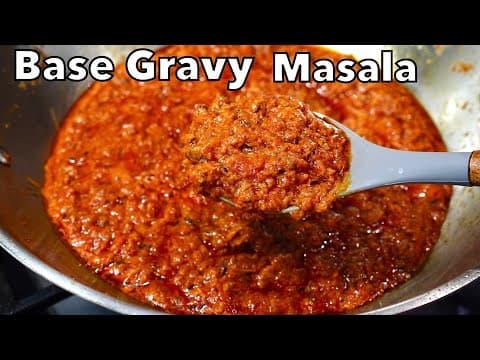 All Purpose Indian Base Gravy