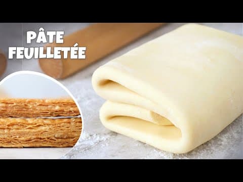 Quick homemade puff pastry