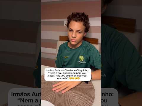 Irmãos Autistas Charles e Chiquinho: Homem ￼que sabe cozinhar já pode casar 🤣🤣🤣🤣