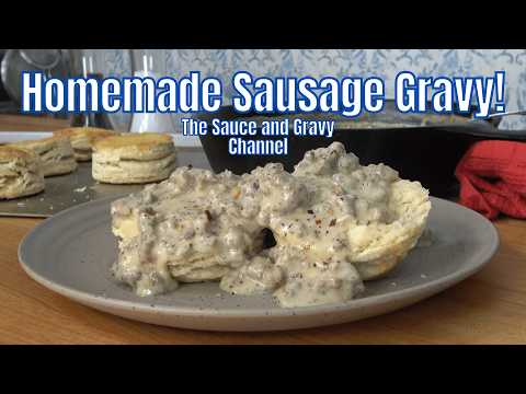 How to Make Sausage Gravy for Biscuits and Gravy - American (Southern) recipe that serves 4 people. A medium difficulty cooking recipe converted from YouTube video with complete ingredients and step-by-step instructions.