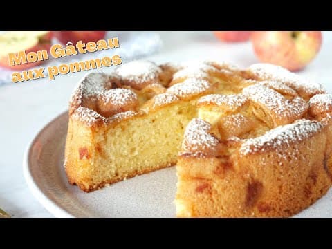 Moist Apple Cake - Delicious French dessert with easy difficulty. Perfect recipe converted from YouTube video to PDF format.