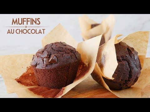 All-Chocolate Muffins - Delicious French dessert with easy difficulty. Perfect recipe converted from YouTube video to PDF format.