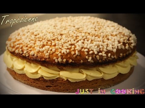 Tarte Tropézienne (Homemade Version) - Delicious French dessert with medium difficulty. Perfect recipe converted from YouTube video to PDF format.