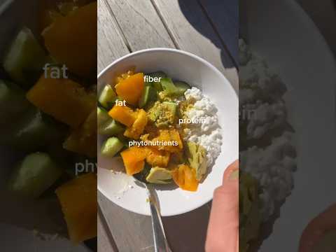 savory cottage cheese breakfast bowl on repeat!