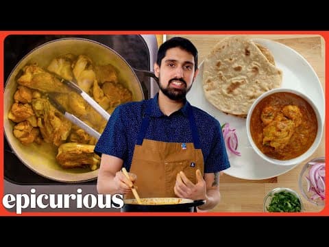 How a Michelin Star Indian Chef Makes Chicken Curry at Home