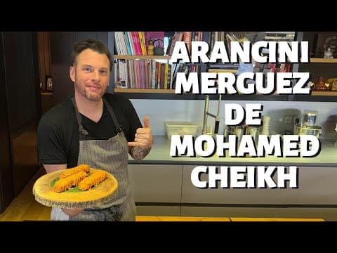 Spicy Merguez Arancini with Harissa Mayonnaise