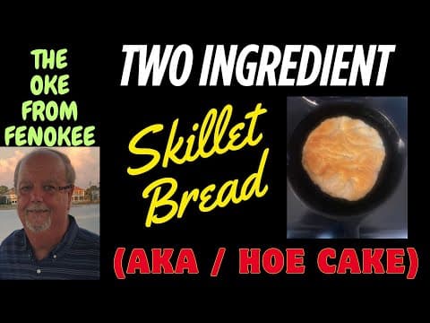 Two‑Ingredient Skillet Bread (Ho Cake) - Delicious American breakfast with easy difficulty. Perfect recipe converted from YouTube video to PDF format.