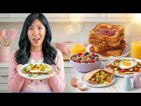 World's Best BREAKFAST RECIPES To Make at Home (5 Ways)!