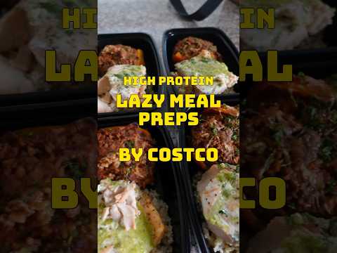 Easy Mealpreps from Costco! 🤫✅