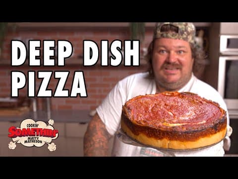 Chicago-Style Deep Dish Pizza