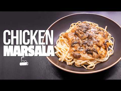 MAKING CHICKEN MARSALA AT HOME JUST LIKE THE OLD COUNTRY / OLIVE GARDEN!