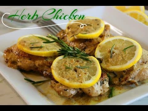 One Pan Lemon Herb Chicken in 30 Minutes