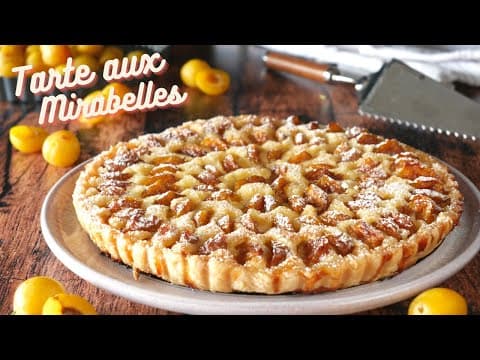 Mirabelle Puff Pastry Tart - Delicious French dessert with medium difficulty. Perfect recipe converted from YouTube video to PDF format.