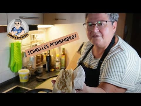 Einfaches Pfannenbrot