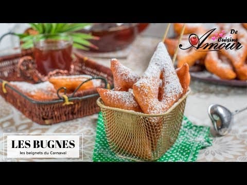 Bugnes de Carnaval - Delicious French dessert with easy difficulty. Perfect recipe converted from YouTube video to PDF format.