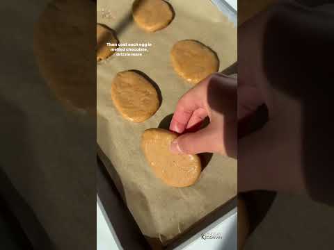 4 INGREDIENT REESE’S EGGS 🍫🥚