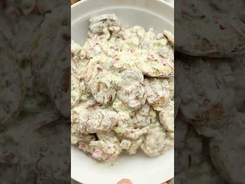 Crispy Smashed Potato Salad