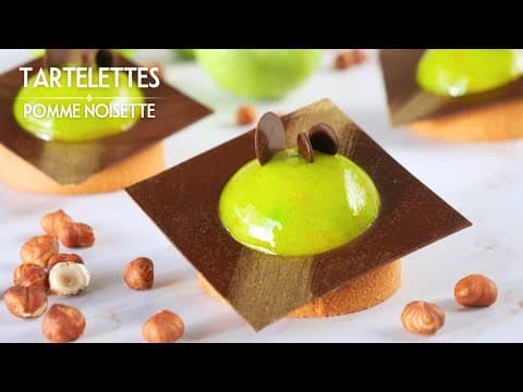 Granics Tartlets (Hazelnut and Green Apple) - Delicious French dessert with medium difficulty. Perfect recipe converted from YouTube video to PDF format.