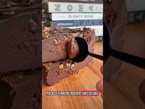 High Protein Ferrero Rocher Cheesecake