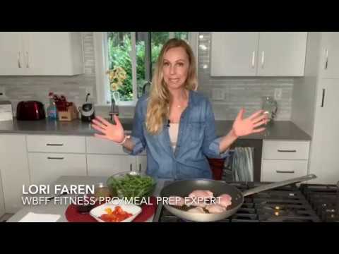 Easy, ONE pan Chicken, green bean and tomato dish!