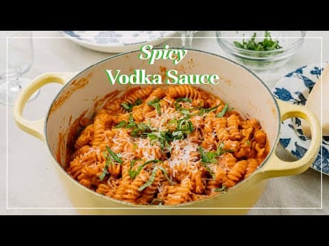 Jon and Vinny's Spicy Vodka Sauce with Fusilli