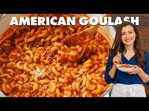 Easy One-Pot American Goulash - Ultimate Comfort Food