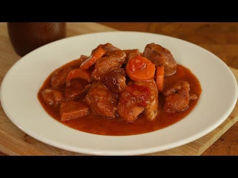 Czech Country‑Style Pork Stew (Vepřové na chalupářský způsob)