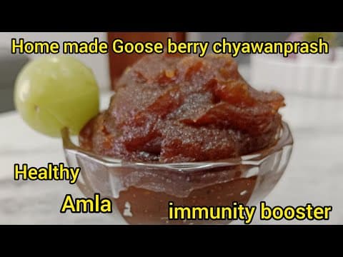 Homemade Amla chyawanprash recipe/immunity booster/without sugar/Healthy/winter special
