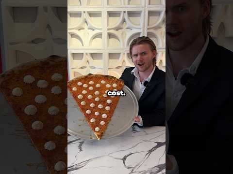 How Much Does This HUGE Pizza Slice Cost…?