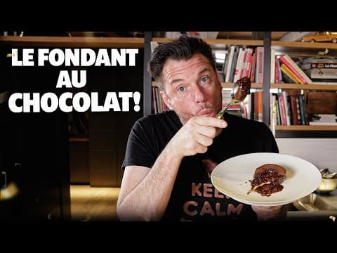 Coulant au chocolat express de Norbert Tarayre