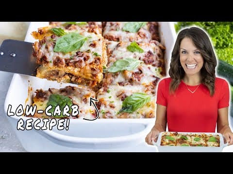 The Best Zucchini Lasagna (That's Not Watery!)